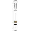 Two Striper Ztech FG #125NZF Round Diamond Bur for Zirconia Adjustment, 5/Pk