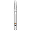 Two Striper Ztech FG #L770.8ZF Long Shank Round End Taper Diamond Bur for Zirconia Adjustment, 5/Pk