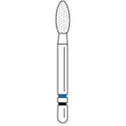Two Striper Ztech FG #285.5ZM Football Shaped Diamond Bur for Zirconia