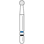 Two Striper Ztech FG #125ZM Round Diamond Bur for Zirconia Adjustment, 5/Pk