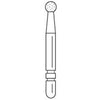 Two Striper Ztech FG #L125ZM Long Shank Round Diamond Bur for Zirconia Adjustment, 5/Pk