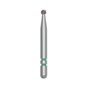 Two Striper FG #115 Coarse Diamond Bur, Round. Pack of 5