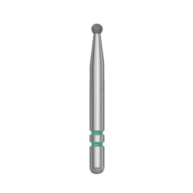 Two Striper FG #115 Fine Diamond Bur, Round. Pack of 5