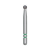 Two Striper FG #120 Fine Diamond Bur, Round. Pack of 5