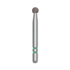 Two Striper FG #125 Coarse Diamond Bur, Round. Pack of 5