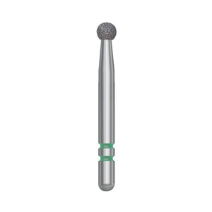 Two Striper FG #125 Fine Diamond Bur, Round. Pack of 5