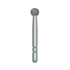 Two Striper FG #135 Fine Diamond Bur, Round. Pack of 5
