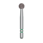 Two Striper FG #138 Coarse Diamond Bur, Round. Pack of 5