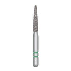 Two Striper FG #260.8 Coarse Diamond Burs, Flame shaped. Pack of 5