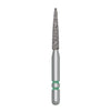 Two Striper FG #260.8 Coarse Diamond Burs, Flame shaped. Pack of 5