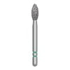 Two Striper FG #285.5 football shaped coarse diamond contouring bur, pack of 5