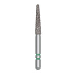 Two Striper FG 767.9 Coarse Diamond Bur Round-End Taper. Pack of 5