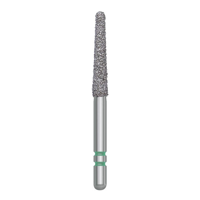 Two Striper FG 770.10 Coarse Diamond Bur Round-End Taper. Pack of 5