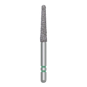 Two Striper FG 770.10 Coarse Diamond Bur Round-End Taper. Pack of 5