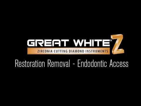 SS White Great White Z FG #379-023 Fine, Football Zirconia Bur 379-023 5/Pack | SurgiMac Dental Supply