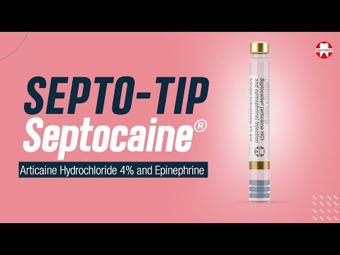 Septodont Carbocaine Mepivacaine HCl 0.03 Injection Dental Cartridge 1.7 mL