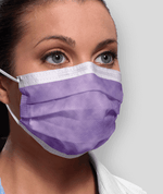 Procedural Ear-Loop Fluid Resistant Face Mask - 50/Bx GCPBL