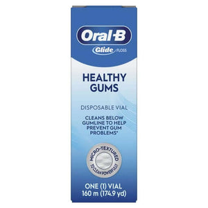 Oral-B Glide Pro-Health Healthy Gums Floss, 160M Disposable Vial, 1/Pk | SurgiMac Dental Supply