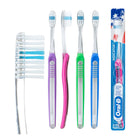 Oral-B Indicator Toothbrush, 30 Soft, 4 Assorted Colors: Green, Dark Blue, Purple & Pink, 12/bx 80345505