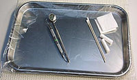 House Brand Type B: 10-1/2" X 14" Disposable Tray Sleeves, Clear Plastic. Box | SurgiMac Dental Supply