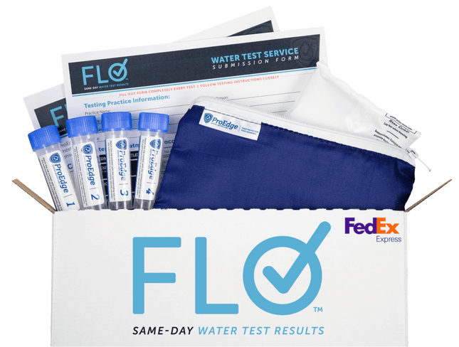 ProEdge Flo Waterline Testing Service Kits | SurgiMac Dental Supply