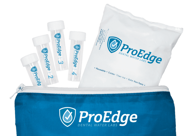 ProEdge R2A Waterline Testing Service Kits | SurgiMac Dental Supply