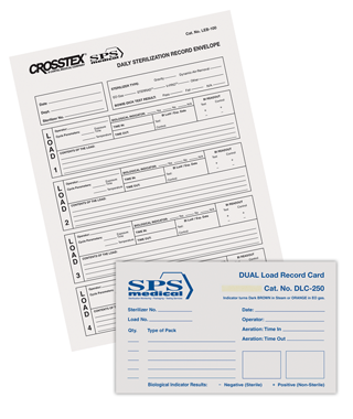 Crosstex | DUAL Load Record Card 3" x 5" 250/pk | DLC-250