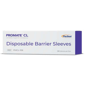Pac-Dent ProMate CL Barrier Sleeves, 100/Box, Pack of 5 Boxes PMCL-106