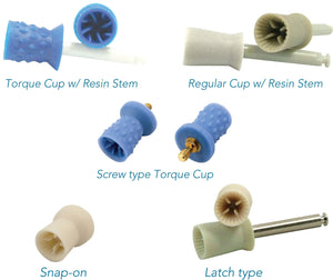 Snap-on prophy cups,144 pcs. per box 250G