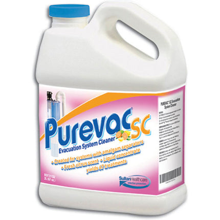 Purevac Dental Evacuation Eliminate Cleaner 5L