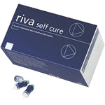 Riva Self Cure Capsules Regular Set Shade A4 Extra Dark Yellow 50/bx 8600005
