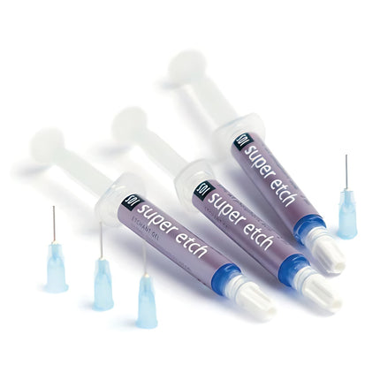 Disposable Tips For Super Etch Syringes 23 gauge Blue 200/pk