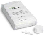Roeko Size #2 Cotton Rolls, 1-1/2" x 3/8", Highly absorbent, Soft & smooth, Bag | SurgiMac Dental Supply
