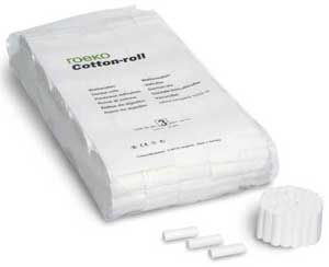 Roeko Size #2 Cotton Rolls, 1-1/2
