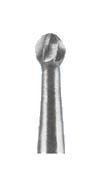 Miltex FG #2 SL (Surgical Length) Round Carbide Bur, 10/Pk