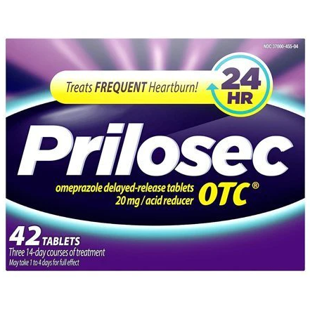 Prilosec Otc Pills, 42/pk, 24 Pk/cs 3700035907