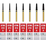 Alpen FG #KS1.012 Super Coarse Grit, KS Series Cylinder Diamond Bur. Package | SurgiMac Dental Supply