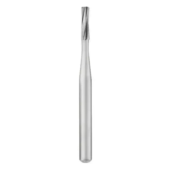 Alpen FG #57 straight fissure plain Carbide Bur, clinic pack of 100 burs | SurgiMac Dental Supply