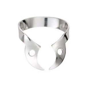 Hygenic #W56 Wingless Universal Molar Metal Rubber Dam Clamp, Single clamp | SurgiMac Dental Supply