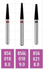 Alpen x1 FG #856.018 Super Coarse Grit, Round End Taper, Single Use Diamond | SurgiMac Dental Supply