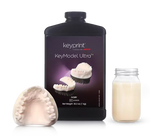 Keyprint KeyModel Ultra Laboratory 3D Printing Resin, Ivory, 4kg/Bottle | SurgiMac Dental Supply