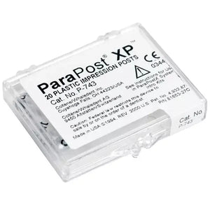 ParaPost XP P743-4.5 blue .045" (1.14mm) plastic impression post, 20 post refill | SurgiMac Dental Supply