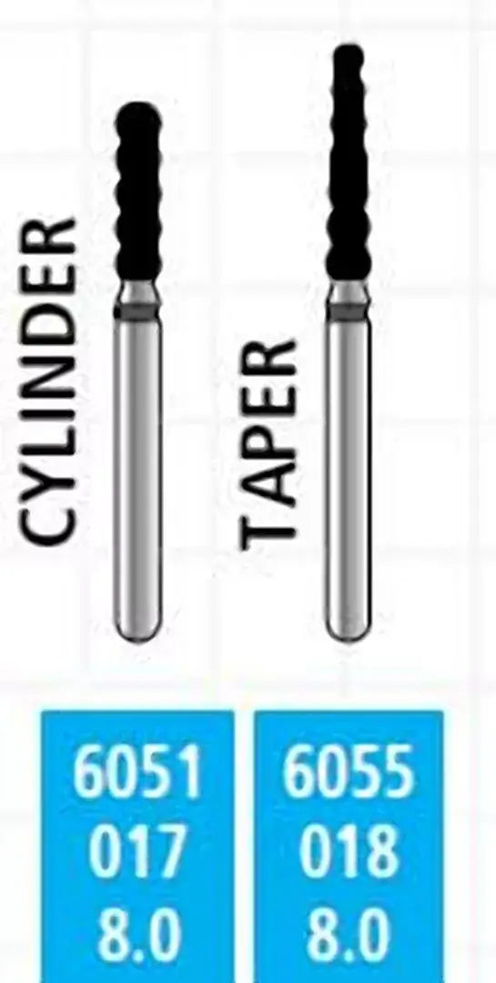 Alpen x1 FG #6055.018 Coarse Grit, Gross Reduction Taper, Single Use Diamond | SurgiMac Dental Supply