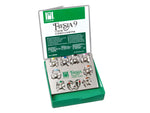 Hygenic Fiesta 9 Winged Color Coded Clamp Pak. Pak contains: 1 Color-Coded | SurgiMac Dental Supply