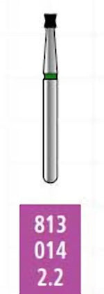 Alpen x1 FG #813.014 Coarse Grit, Double Inverted Cone Amalgam Remover, Single | SurgiMac Dental Supply