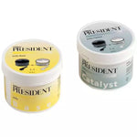 President Putty - Soft Regular Set Vinyl Polysiloxane, 1 Jar each of Base | SurgiMac Dental Supply