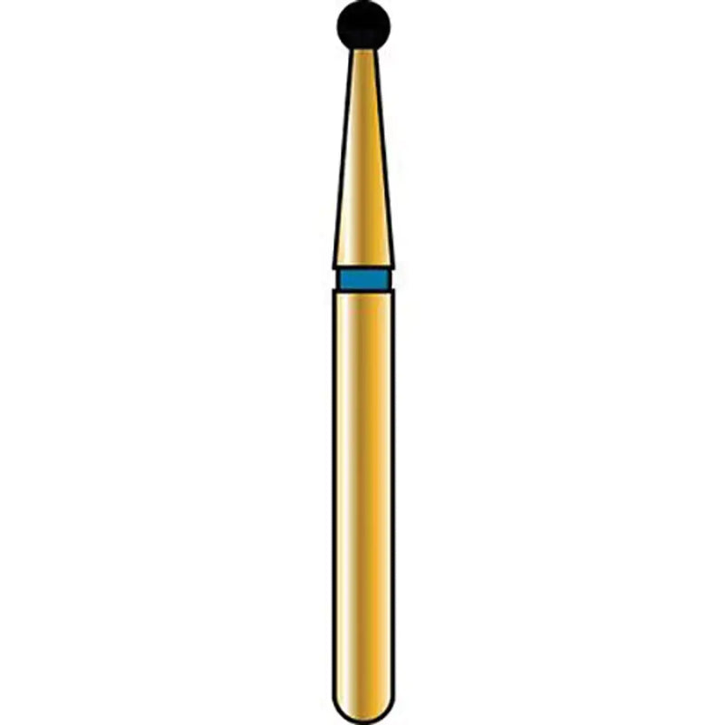 Alpen FG #801.014 Coarse Grit, Round Diamond Bur. Package of 5 Burs | SurgiMac Dental Supply