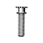 Bondent .425 mm x 2.5 mm titanium alloy on gold-plated stainless steel single | SurgiMac Dental Supply