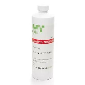 CanalPro NaOCl Sodium Hypochlorite - 6%, 16 oz (480 ml) Bottle. Root Canal | SurgiMac Dental Supply