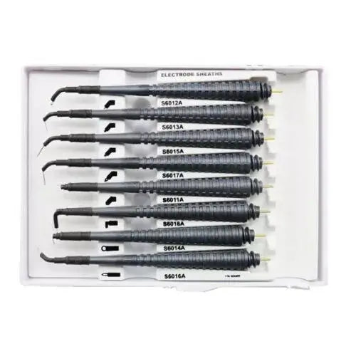 PerFect TCS Autoclavable Electrode Sheaths, Package of 8. Complete Set - S6011 | SurgiMac Dental Supply